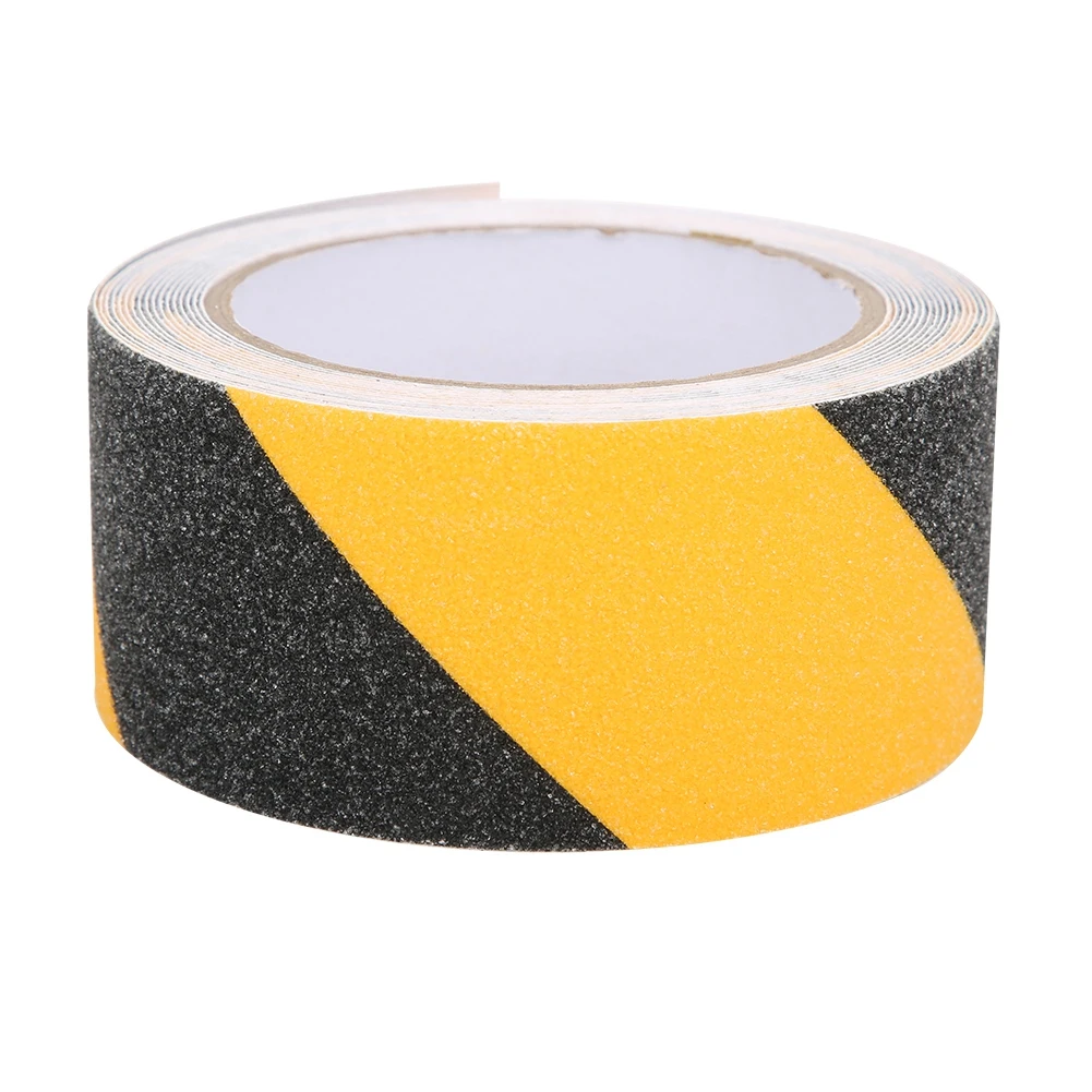 

PVC Non-Slip Tape Waterproof Tape Warning Adhesive Tapes 50mm x 5m Black Yellow Frosted Moisture-Proof