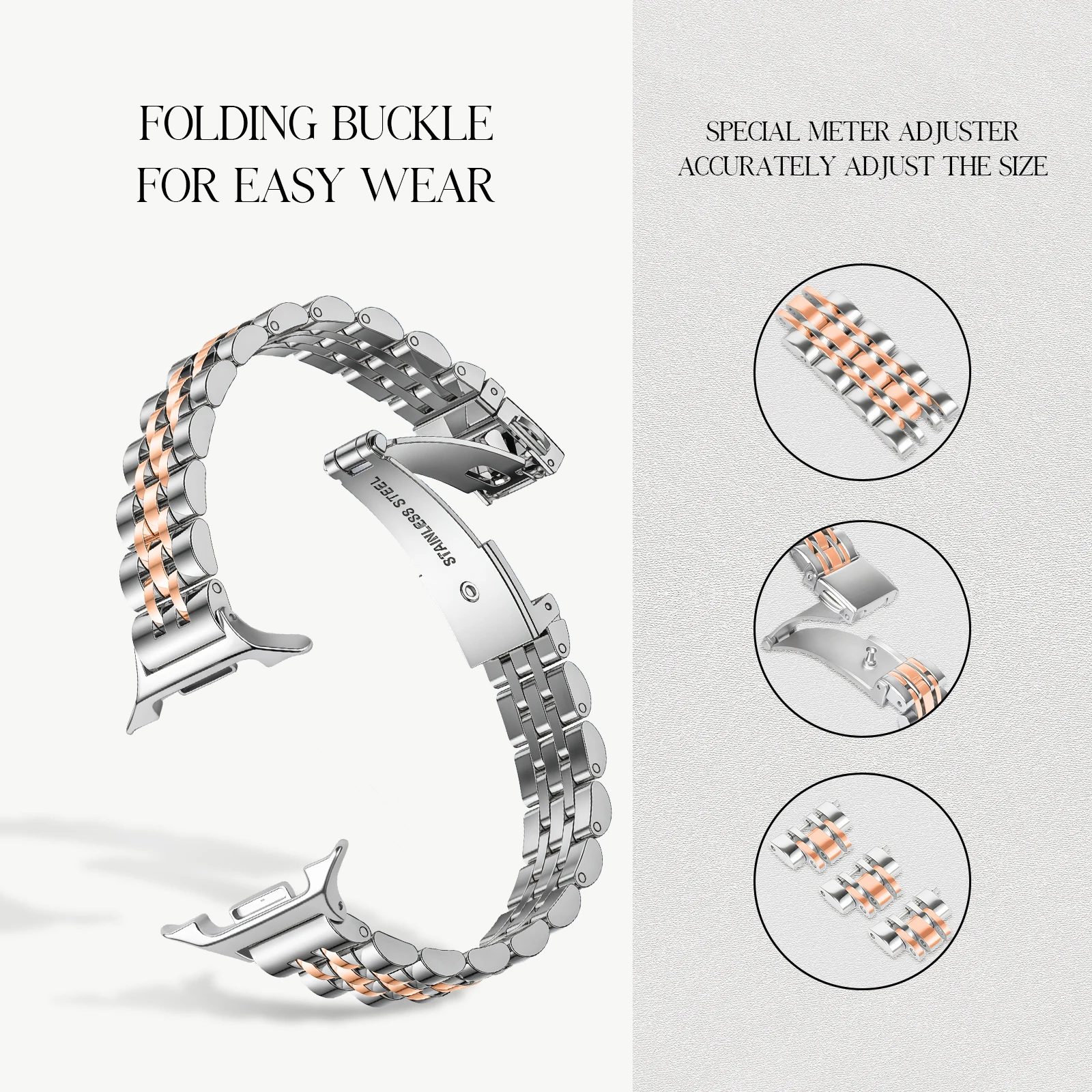 Pulseiras de aço inoxidável pa - Smartwatch Slim Watches For Men avaliação e preço