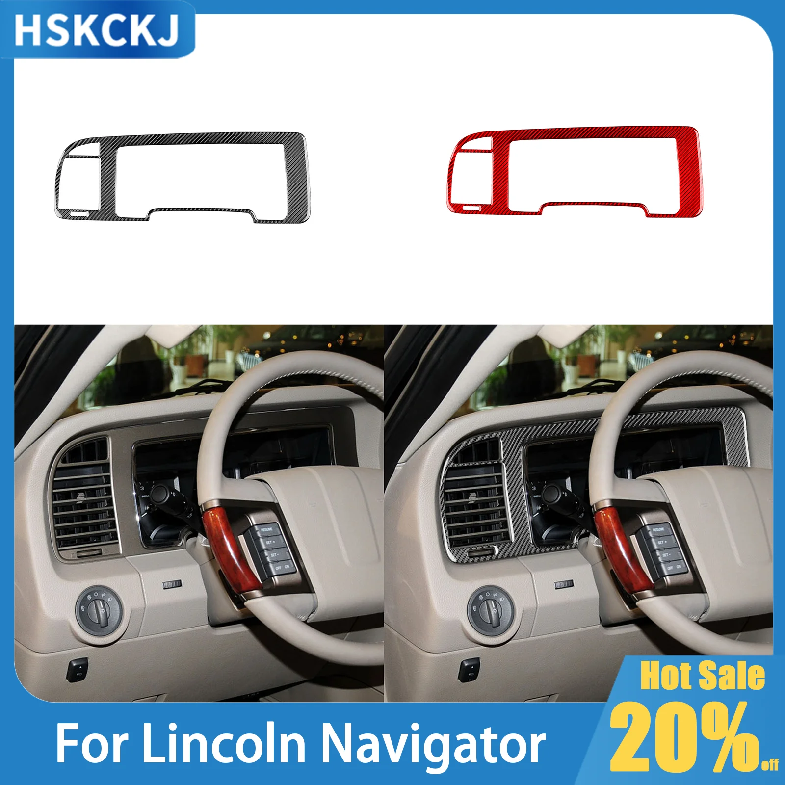 

Подходит для Lincoln Navigator 2007–2014 гг., аксессуары для салона автомобиля, спидометр, объемная панель, накладка, наклейка из углеродного волокна