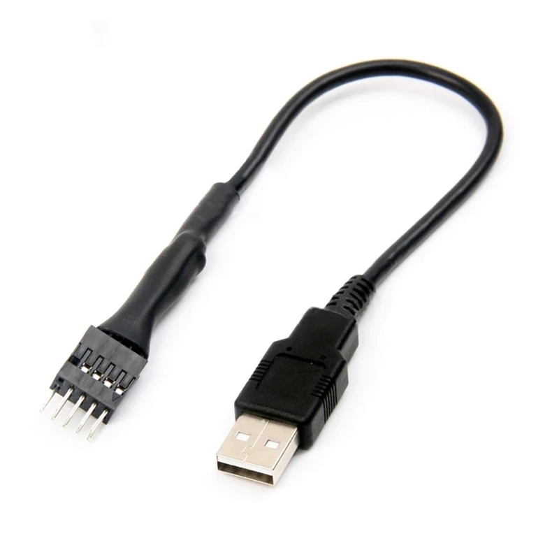 

USB-разъем к USB Type A адаптер материнской платы Cable, 9-контактный штекер к типу A Male, высокое качество