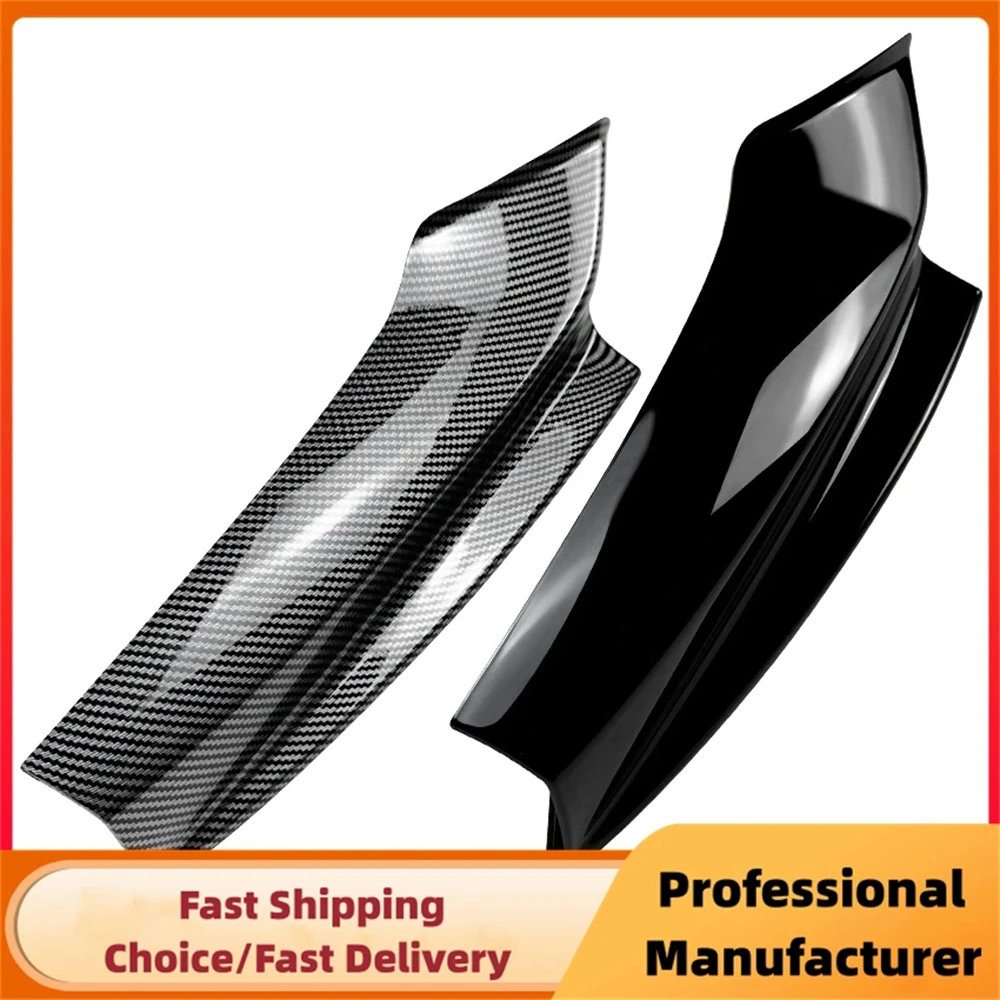 

Car Front Bumper Lip Splitter Spoiler for BMW F10 F11 M Sport 5 Series 520i 530i 2011-2017 1Pair Diffuser Body Kits Tuning