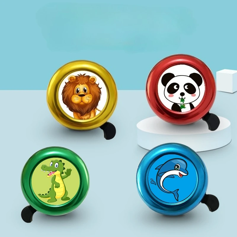 Cycling Ring Kids Bicycle Bell Loud Safety Warning Horn Han…