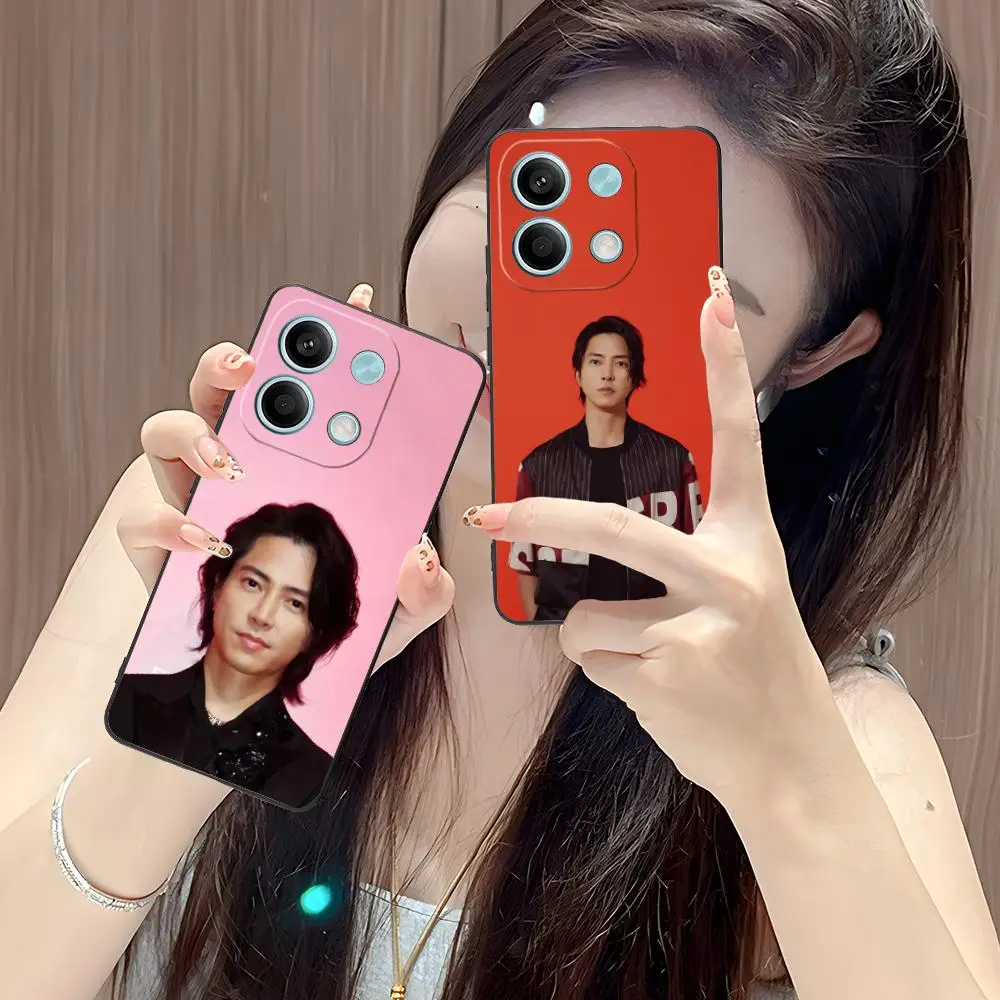 

Yamashita Tomohisa Phone Case for POCO M6 M5 M4 M3 X7 X6 X5 X4 X3 F6 F5 F4 Pro GT 5G Colour Printing Smartphone Cellphones Cover