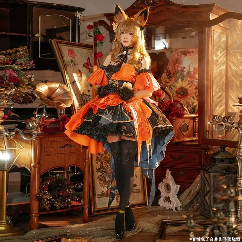 

THREAD Arknights Ceobe Cosplay Costume Cos Game Anime Party Uniform Hallowen Play Role Clothes Clothing