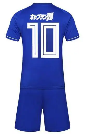

Captain Tsubasa Lenders Football Jersey Set Casual 3D Printing Cosplay Anime T-Shirt Shorts Men Women Sports 2 Piece Set