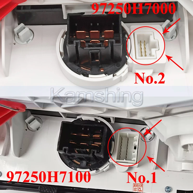 Car Air Condition Switch Panel For KIA Pegas Air Conditioner Control Knob Switch