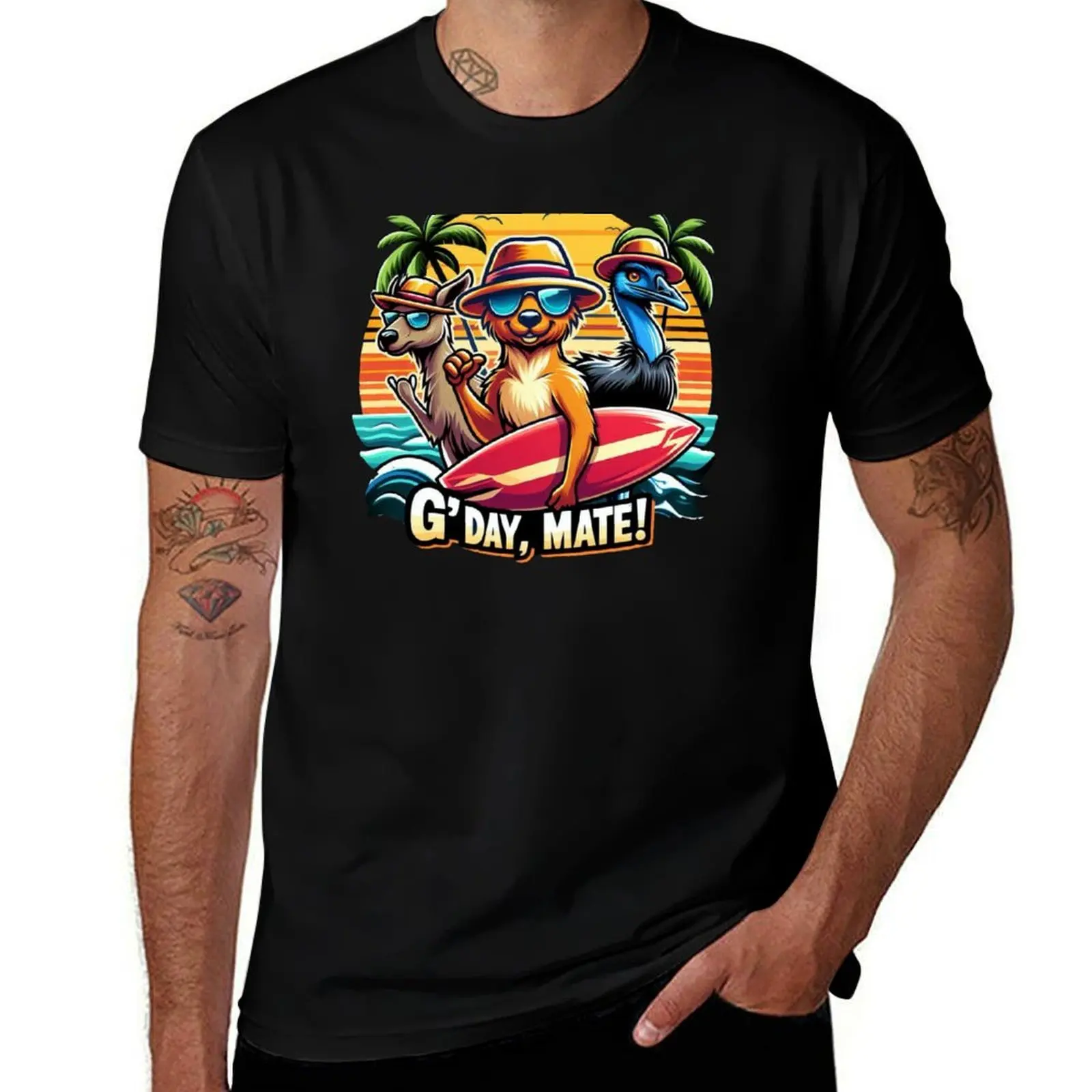 G’Day, Mate! T-Shirt Lightweight Casual Summer T-Shirt