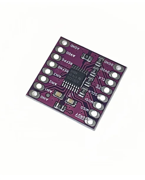 ADS1220 وحدة تناظرية إلى رقمية ADC SPI محول تناظري إلى رقمي منخفض الطاقة 16 بت