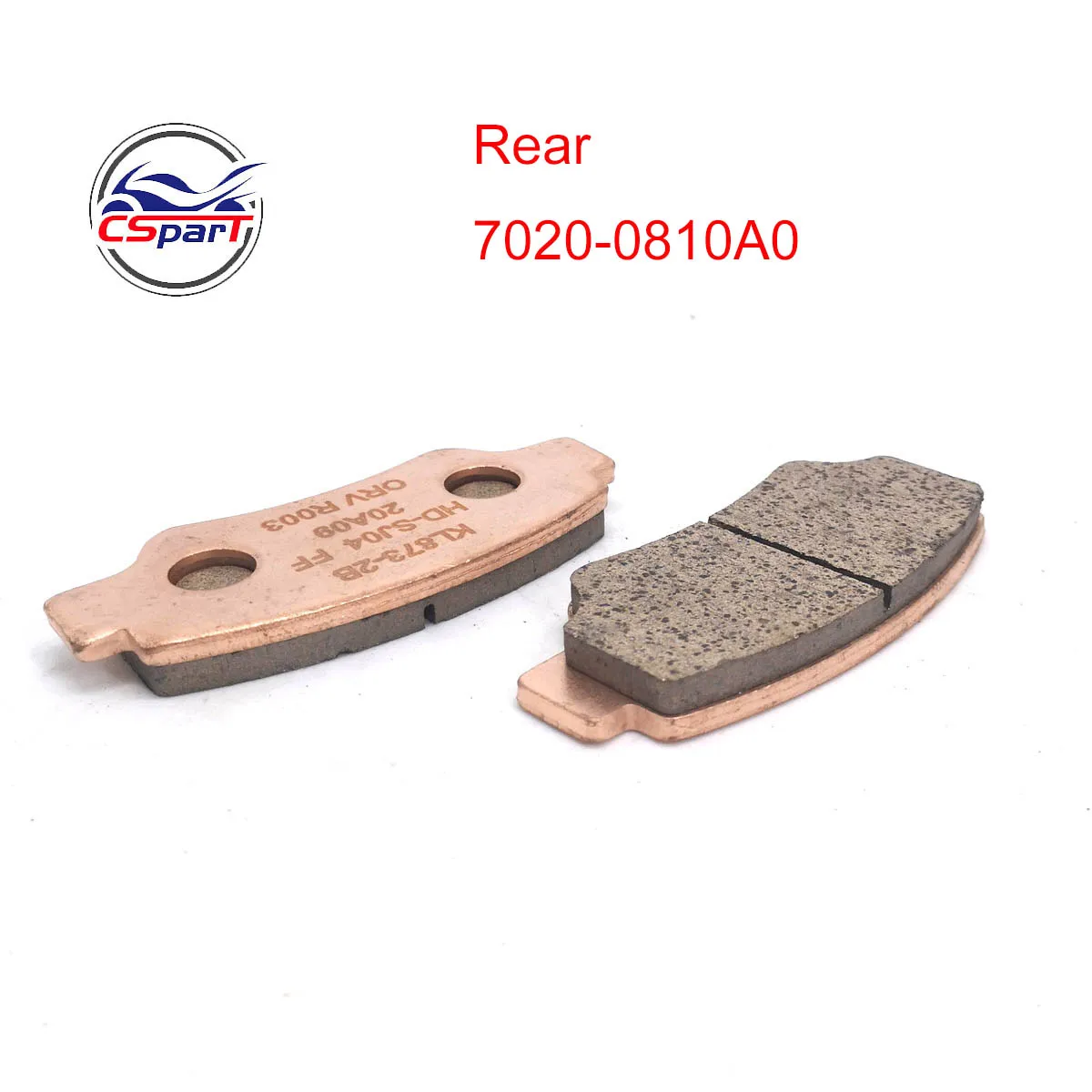 4 zestawy klocków hamulcowych do CFMoto ZFORCE CFORCE UFORCE 450 550 500 600 800 1000 2018 2019 2020 7020-0810B0 7020-0810A0