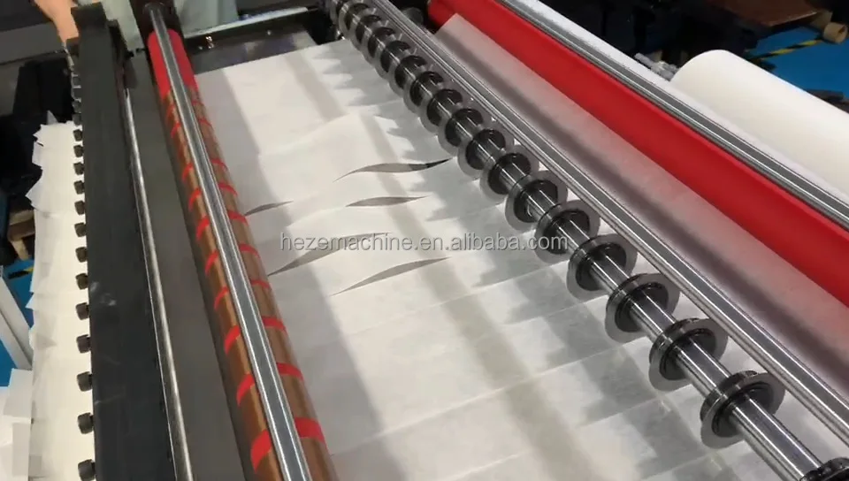 Automatic Computer Paper Label Cutting Machine Eva Foam Fabric Aluminium Rolls To Sheet Pvc Pet Film Pe Non Woven Cutter Machine