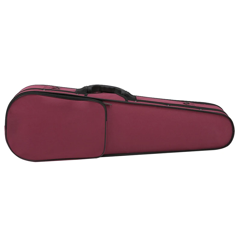 4/4 3/4 1/2 1/4 Violin Triangle Case Portable Violin Storage Bag Lightweight Protective Bag Stringed Instrument Organizer