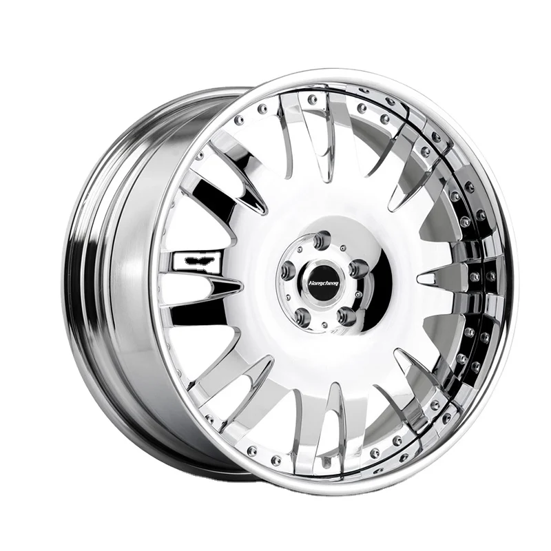 New model of 26Two Piece Forged Wheels Deep Concave Rims and Spokes 18 19 20 21 Inch Alloy Forged Wheels for  Raptor