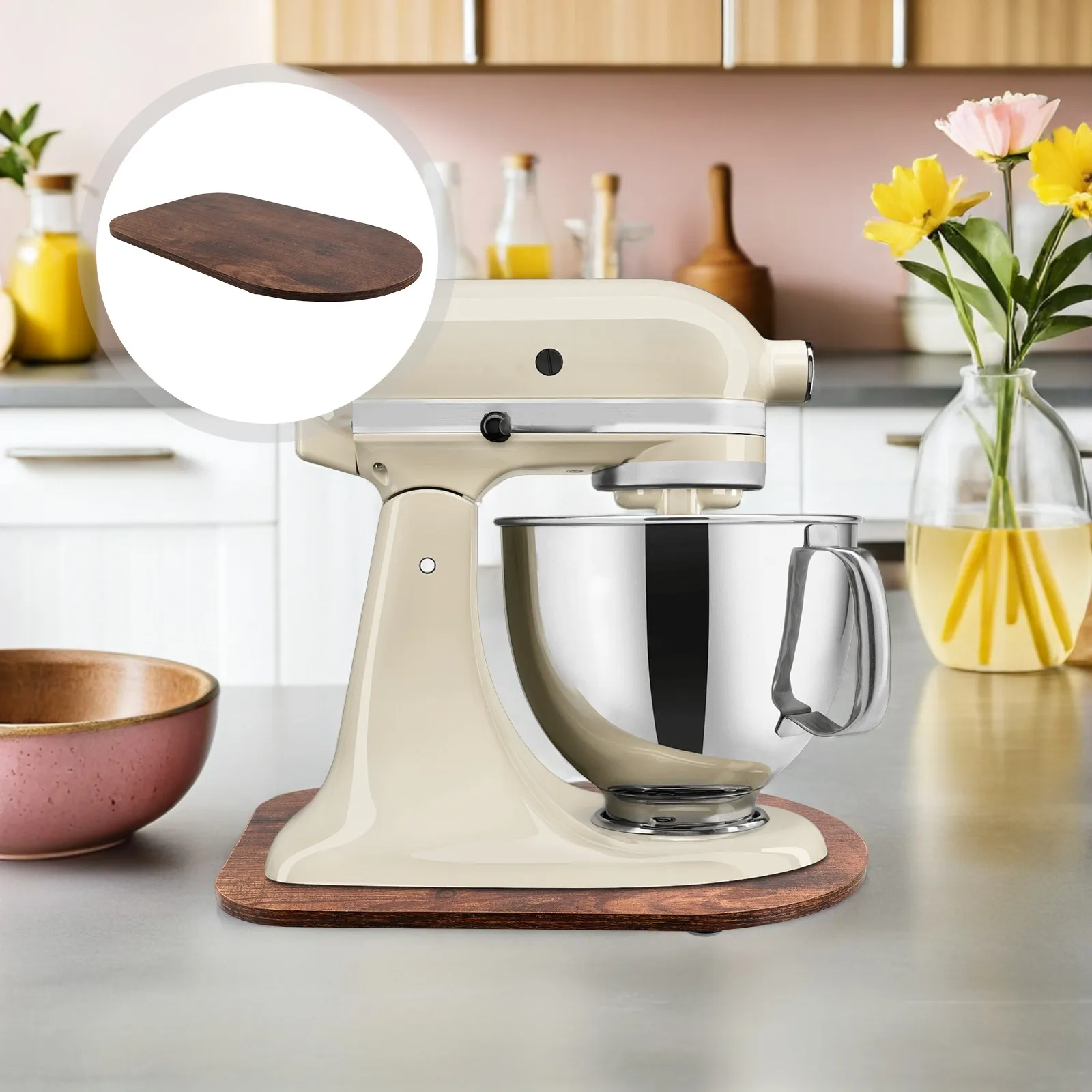 Blender Tray Appliance Non-slip Base Sliding Mat Kitchen Mixer Attachment Sliders for Countertop