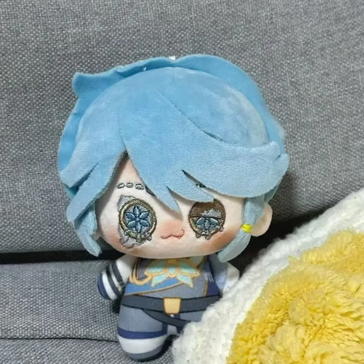 

Stuffed 10cm Anime Game Identity V Winter Cicada Plush Figure Toys Kawaii Starfish Body Cute Mini Soft Cotton Doll Fans Gift