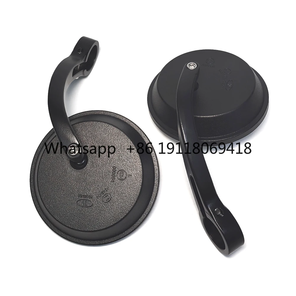 دراجة نارية المقود مرآة الرؤية الخلفية زاوية للطي عكس مقود ينتهي المرايا الجانبية ل ZONTES G1-125 G2-125 GK125 GK155