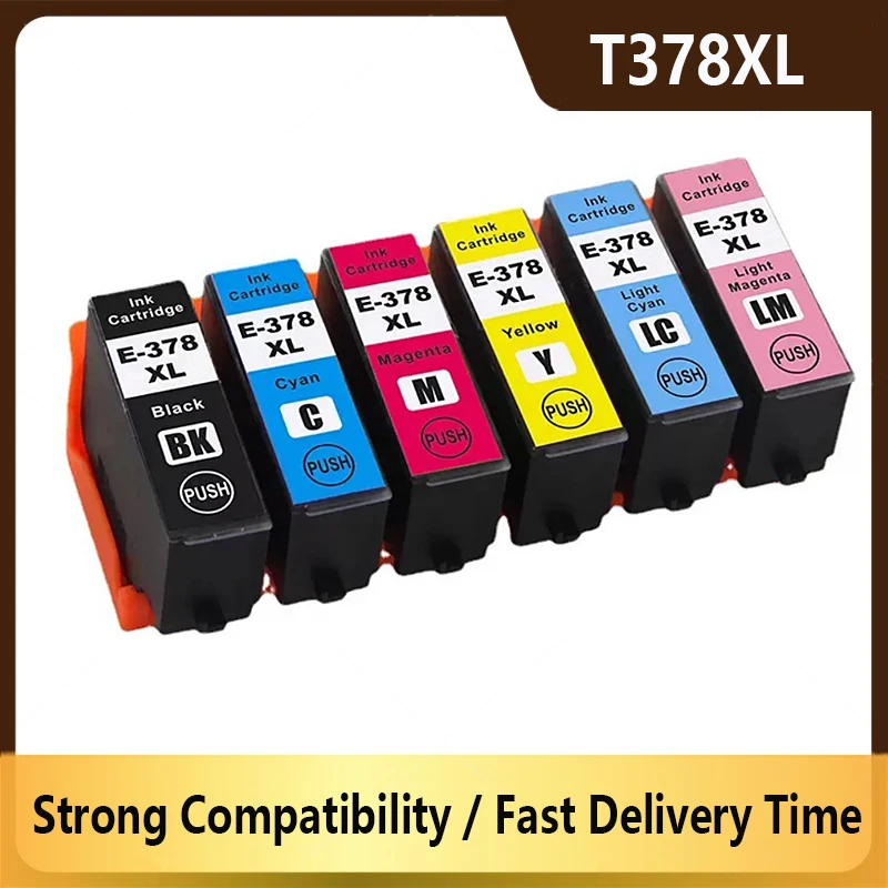 

378 XL 378XL T378XL T378 Ink Cartridge Compatible for Epson XP-8500 XP-8600 XP-8605 XP8500 XP8505 XP8600 XP8605 XP-15000 printer
