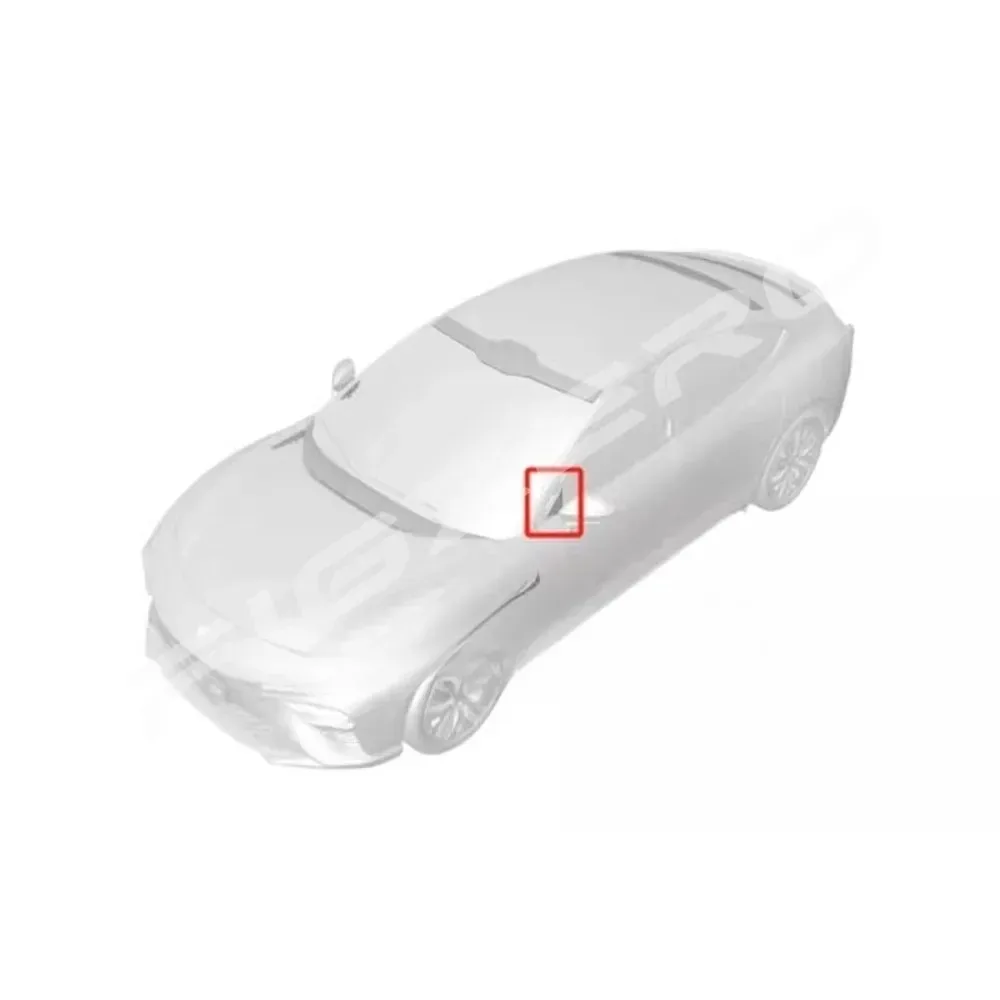 Triangular Window Trim Reverse Mirror Position Small Trim Fender Trim Left Right for Neta S Genuine S40-5500410 S40-5500420