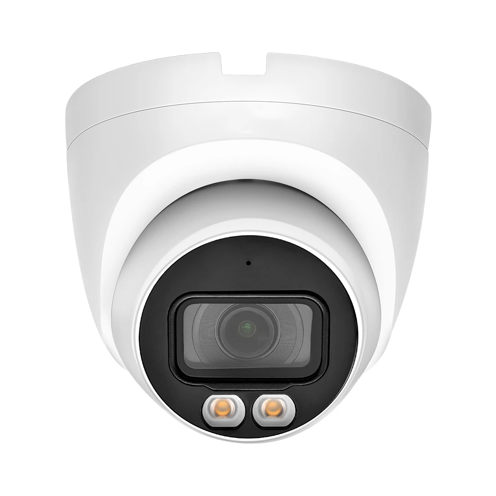 Dahua IPC-HDW2439T-AS-LED-S2 4MP IP Camera Full Color H.265+ IVS Intelligent detection Built in MIC  IP67 Dome Camera