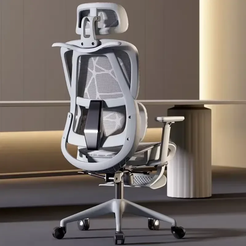 Ergonomic Gaming Chair Adjustable, Comfortable Office Desk Chair for Study Long Hours, Gamer Seat with Lumbar Support view 2