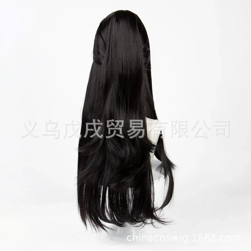 qwerrtyuio. 123456 Cosplay Wu Xiaoxiao Said Weird Fairy Li Huowang Cos Wig Natural Black Matching Ancient Costume Stasdffghjk 98