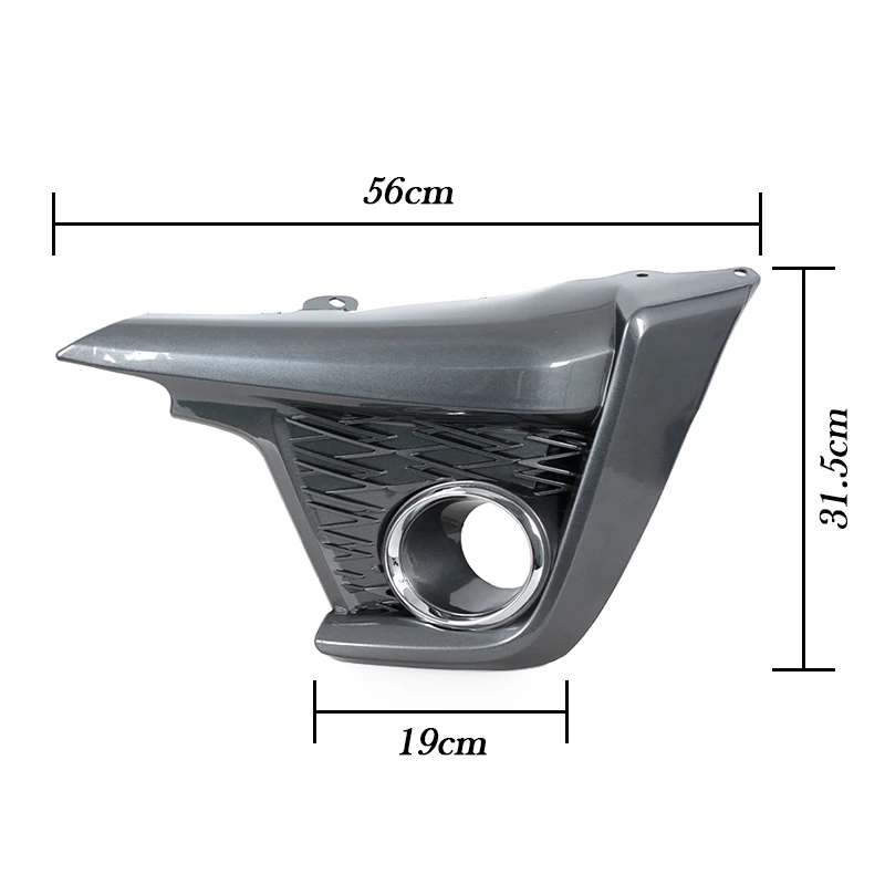 Fog Light Cover For Lexus CT200h Front Bumper Fog Lamp Grille Cover Front/Rear Honeycomb Shape Fog Light Bezel view 6