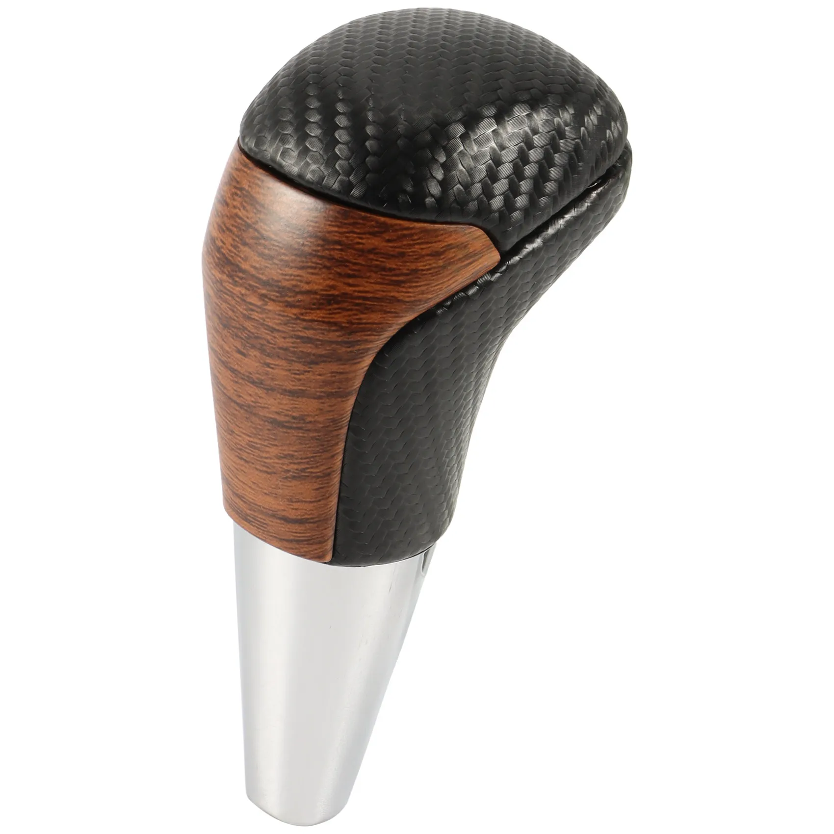 ABS Peach Wood Grain Gear Shift Stick Knob Lever HandBall for Toyota Land Cruiser 200 2016-2020 Car Styling