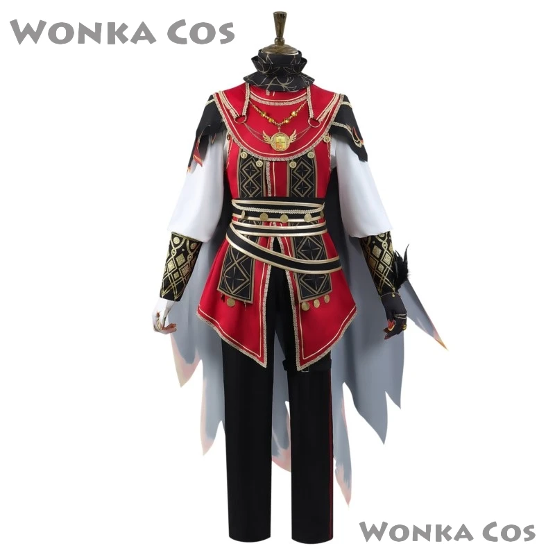 Norton Campbell Cosplay Costume Game Identity V Prospector Cosplay Suit Hat Party Clothing Adult Men Halloween Carnival Uniforms