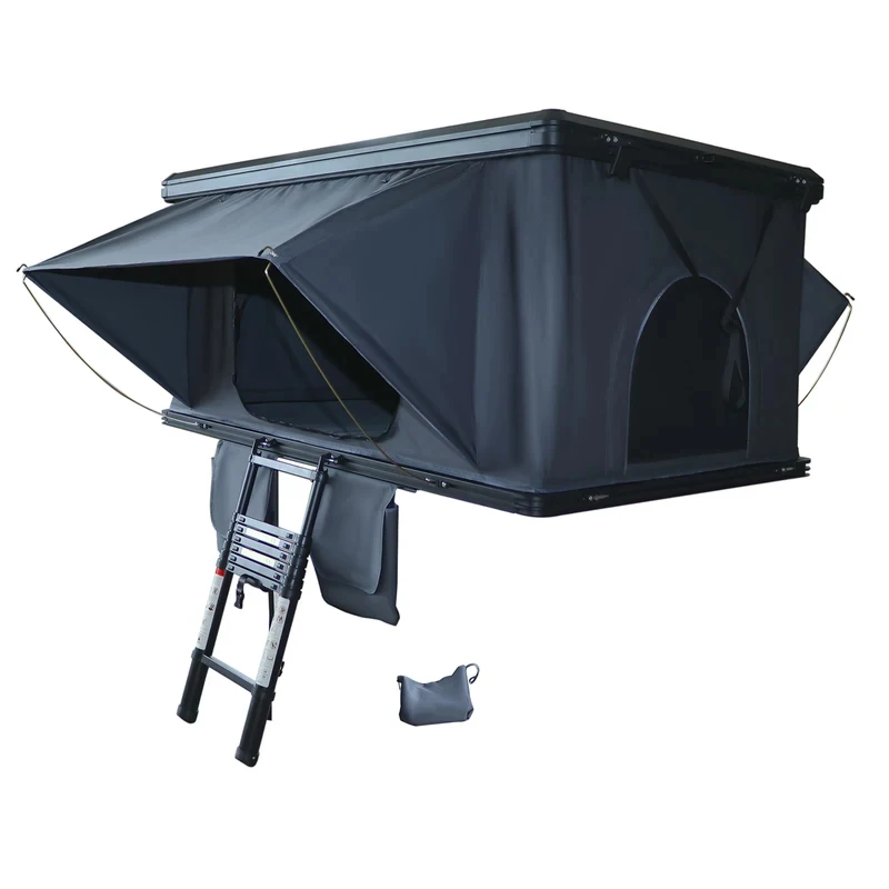 Factory Hot Sale--4 Person Large SUV Car Rooftop Camping Dachzelt With Can Fric And Aluminium Roof Top Tent