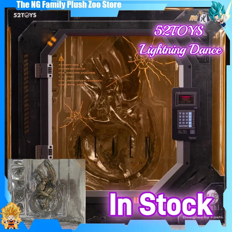 

In Stock 52TOYS Lightning Dance 1/12 Scale Yoshi-Designed Alien Action Figure collection Toys Christmas gift