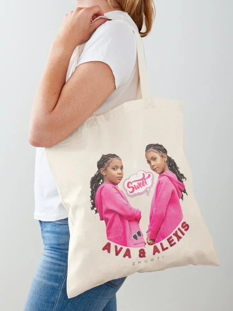 

Ava & Alexis McClure Twins Tote Bag canvas tote bag custom bags bag for beach foldable reusable