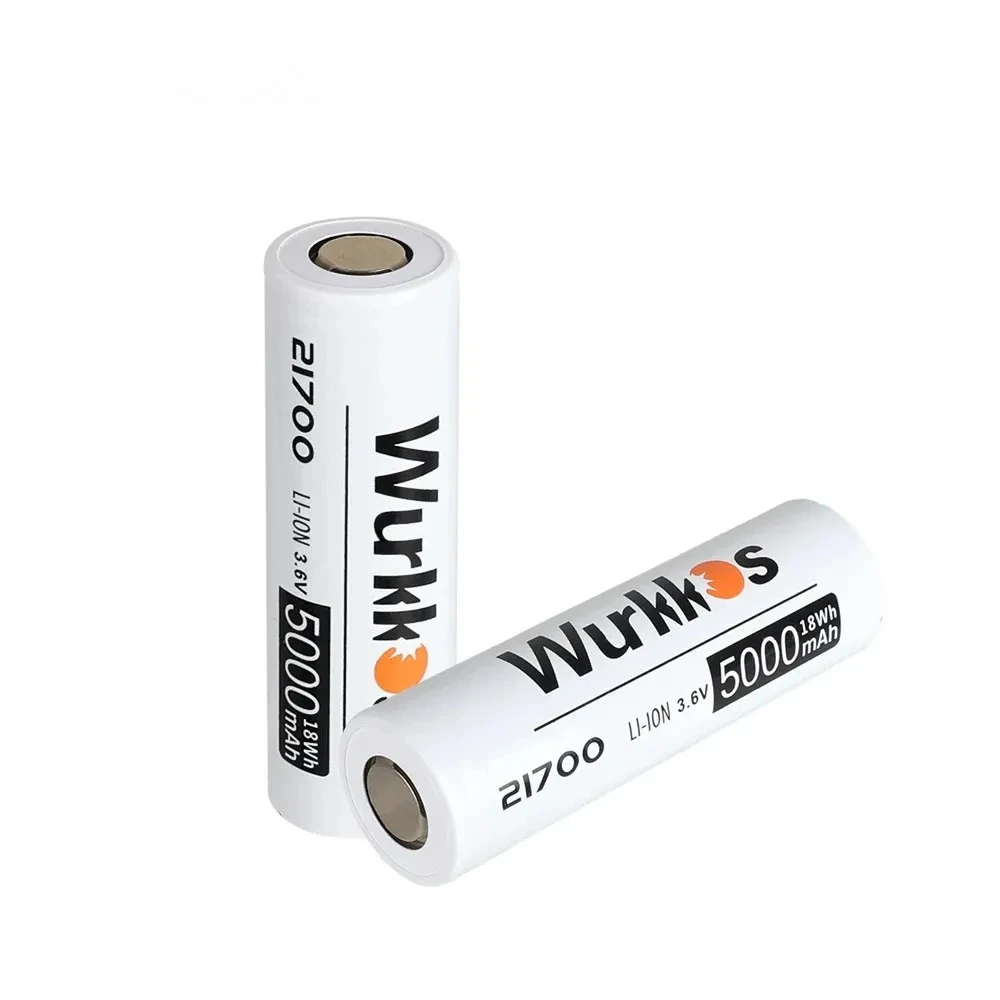 

Аккумуляторы Wurkkos 18650 или 18350/21700/26650, предварительно заряженные, 3,7 В, литий-ионные, перезаряжаемые, для фонарей HD50, DL70, TD01C