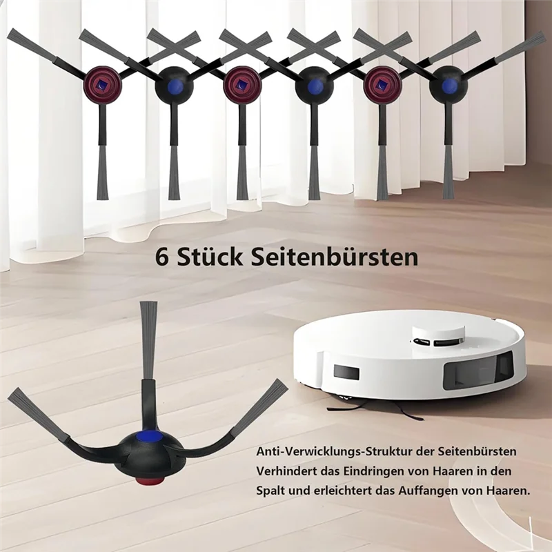 B47B-For ECOVACS DEEBOT T30 PRO Omni / T30 OMNI Robot Vacuum Cleaner Main Side Brush Hepa Filter Mop Cloth Dust Bags Parts