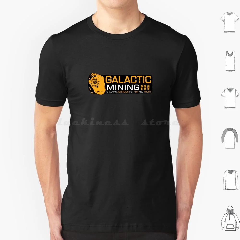 Elite Dangerous : Galactic Mining Yellow T Shirt Men Women Kids 6xl Elite Dangerous Madjack Video Game Game Spaceship Space