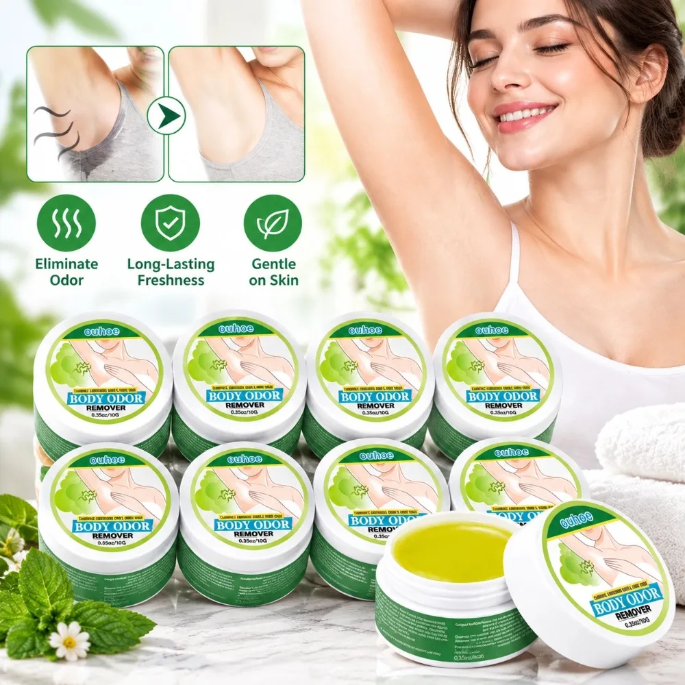 Body Odor Remove Cream Underarm Bad Smell Sweating Removal Armpit Refreshing Antiperspirant Lasting Aroma Deodorant Body Care