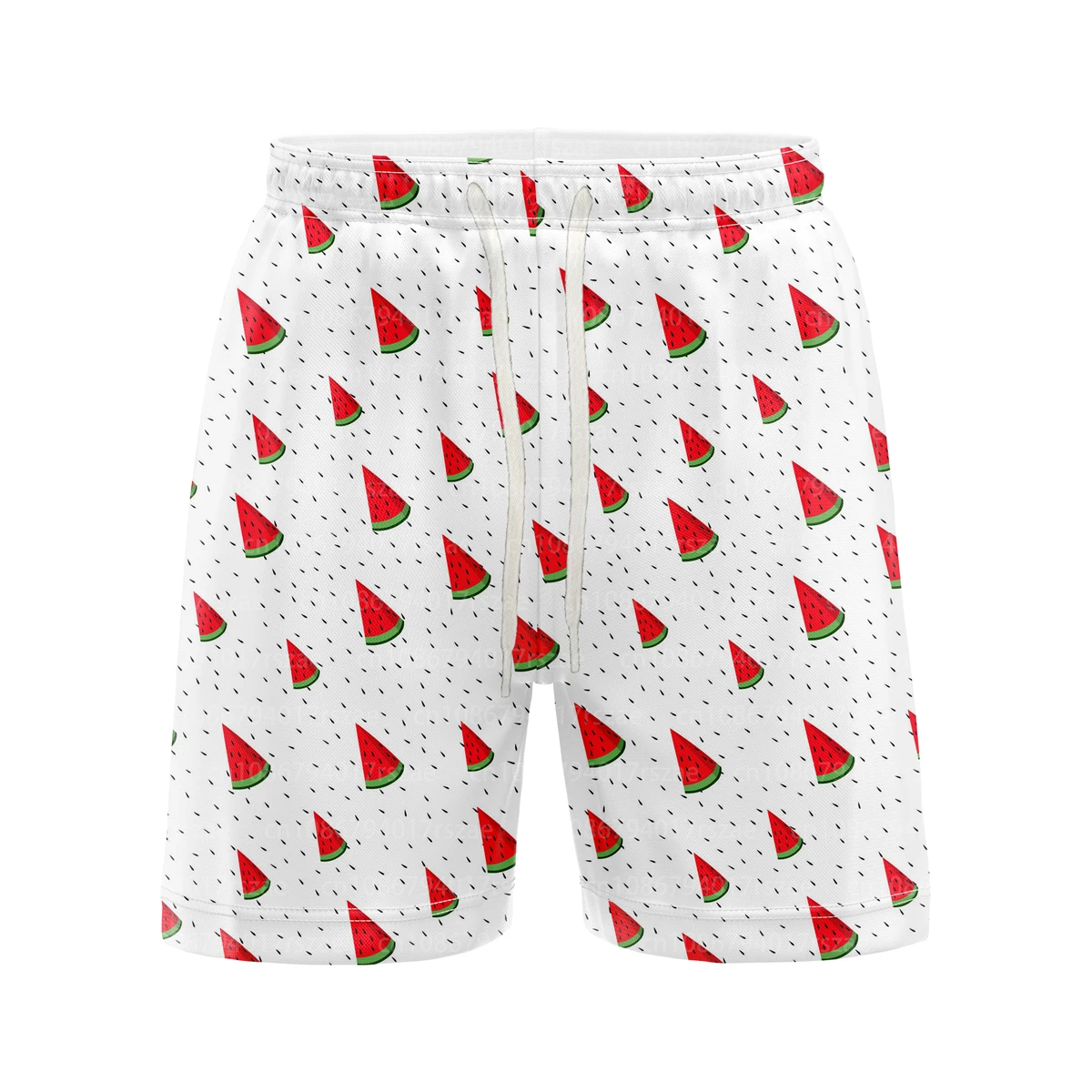 Pantaloncini da spiaggia estivi con anguria alla frutta per uomo pantaloni divertenti con stampa 3D costume da bagno pantaloncini da surf