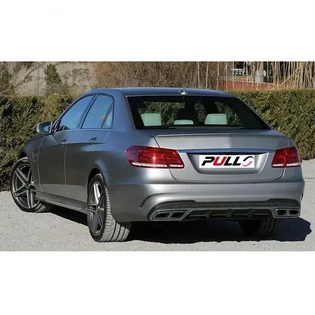 Kit de carrocería para Mercedes benz Clase E W212 09-15 modificado al estilo E63 AMG incluye conjunto de parachoques delantero y trasero con rejilla