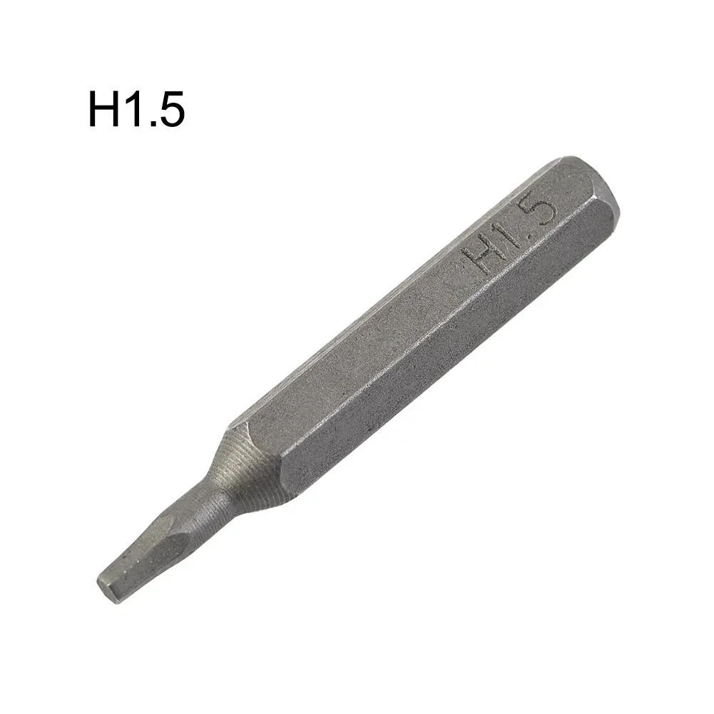 4mm Steel Screwdriver Bits 28mm H0.7/H0.9/H1.3/H1.5/H2.5/H3/H3.5/H4 Hex Shank Electric Screwdriver Bits Power Tools