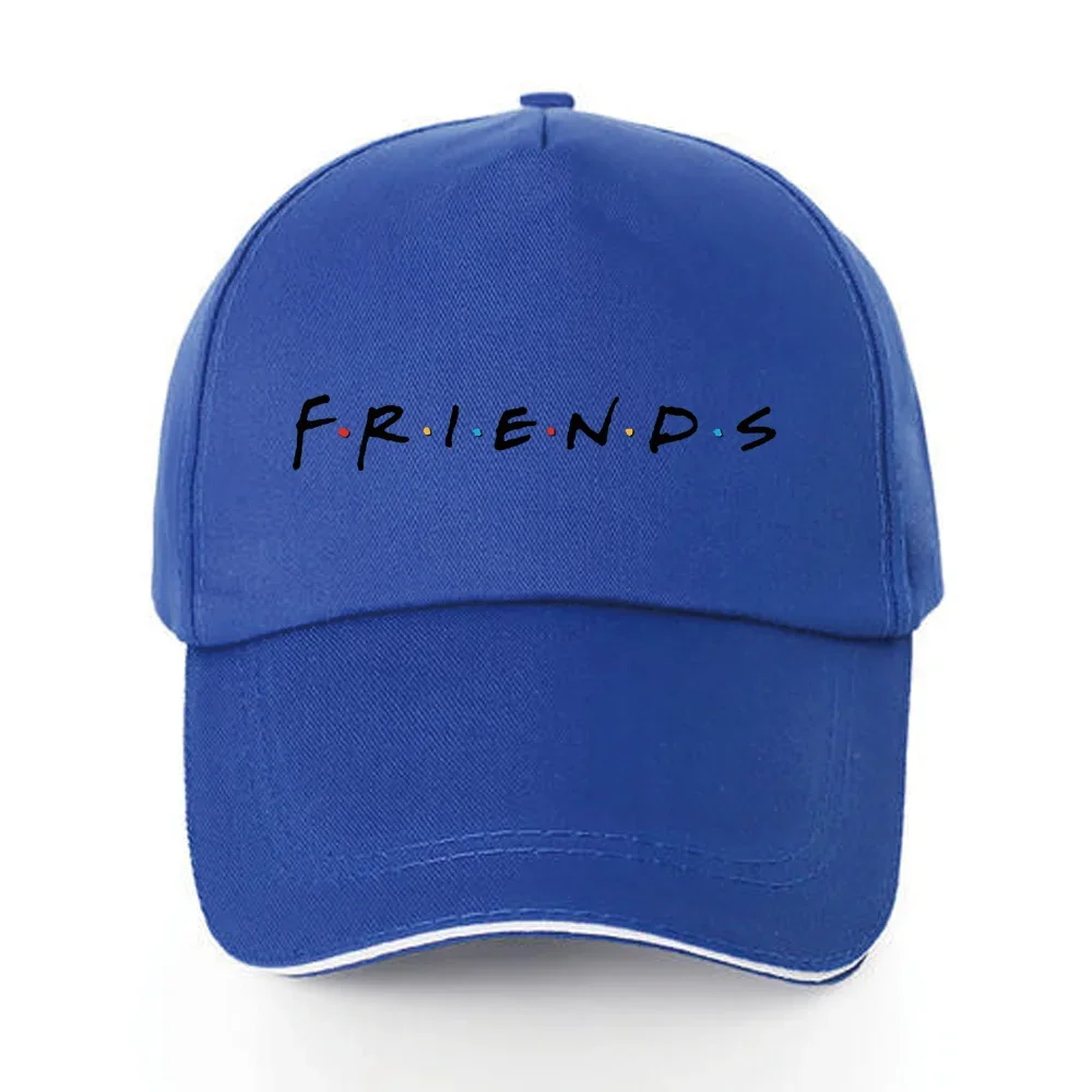 2024 여름 남녀공용 야구 모자, 햇빛 차단 바이저, 캐주얼 조절식 스냅백 모자, 친구 프린트 스트리트 힙합 모자