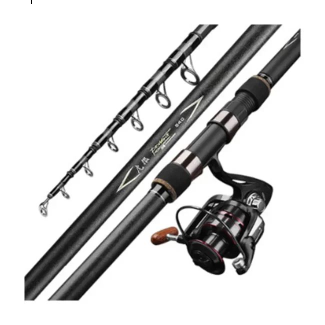 2026 Distance Throwing Fish Rod Sea Fishing Pole Fishing Gear Super Hard Fishing Pole Factory Direct Sales