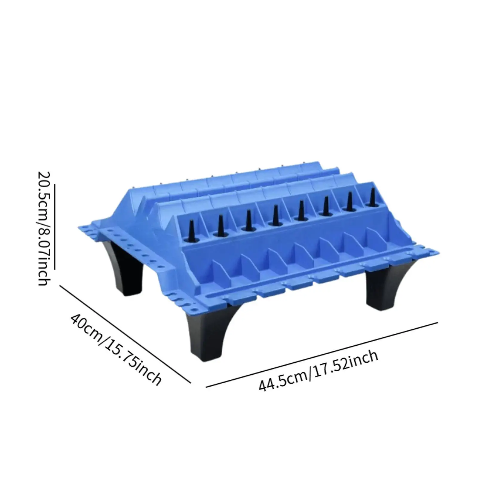 Parti della testata del motore Vassoio portaoggetti Molle Organizer Accessori leggeri Robusto 17,5x15,7x8 pollici