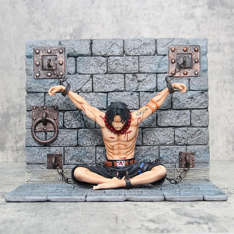 

Цельная фигурка аниме LX USOPP навигационный король ACE Gk ПВХ фигурки статуя модель игрушки подарки