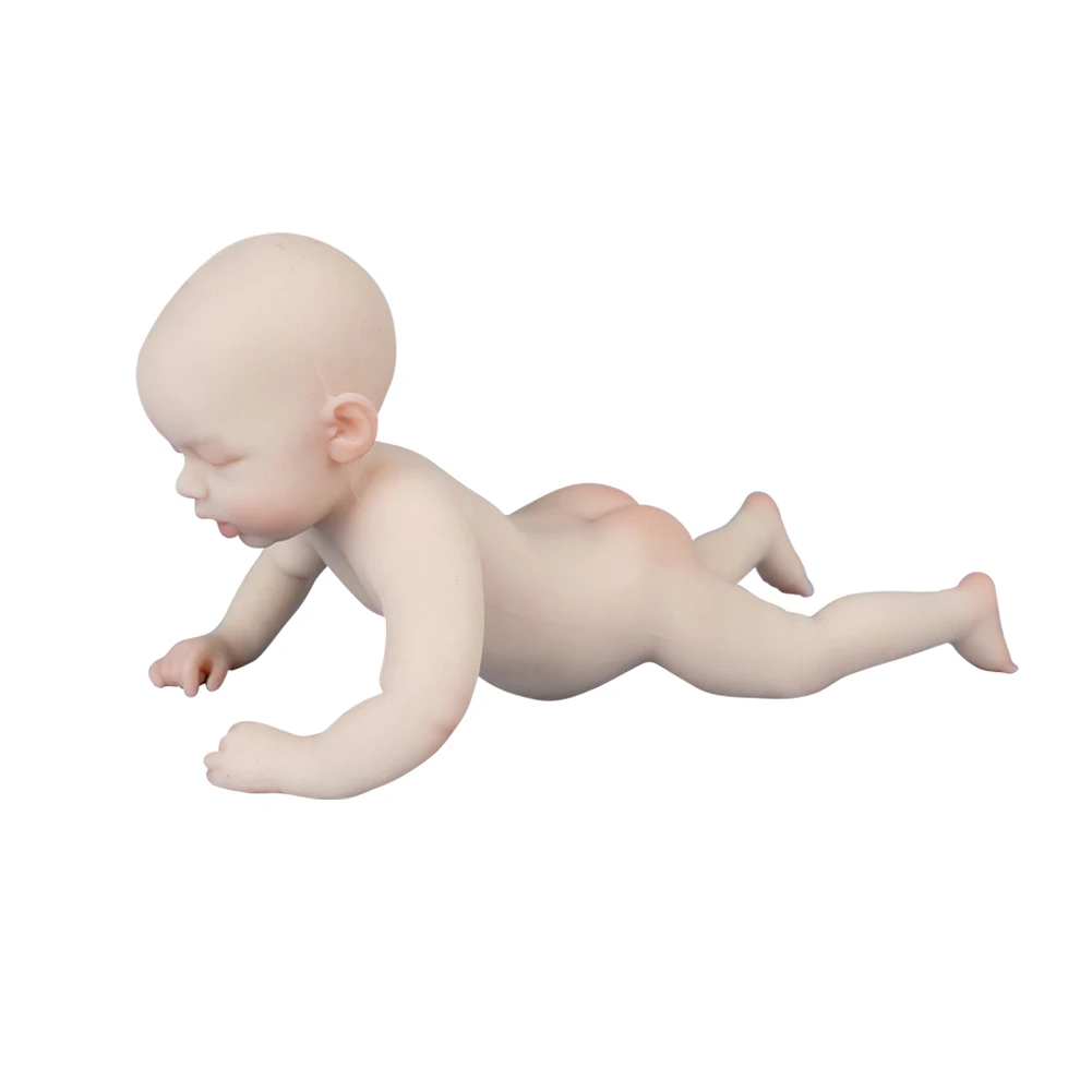 남아용 전신 실리콘 아기 인형, 고품질 수제 생일 선물, 현실적인 유아 돌봄, 25cm