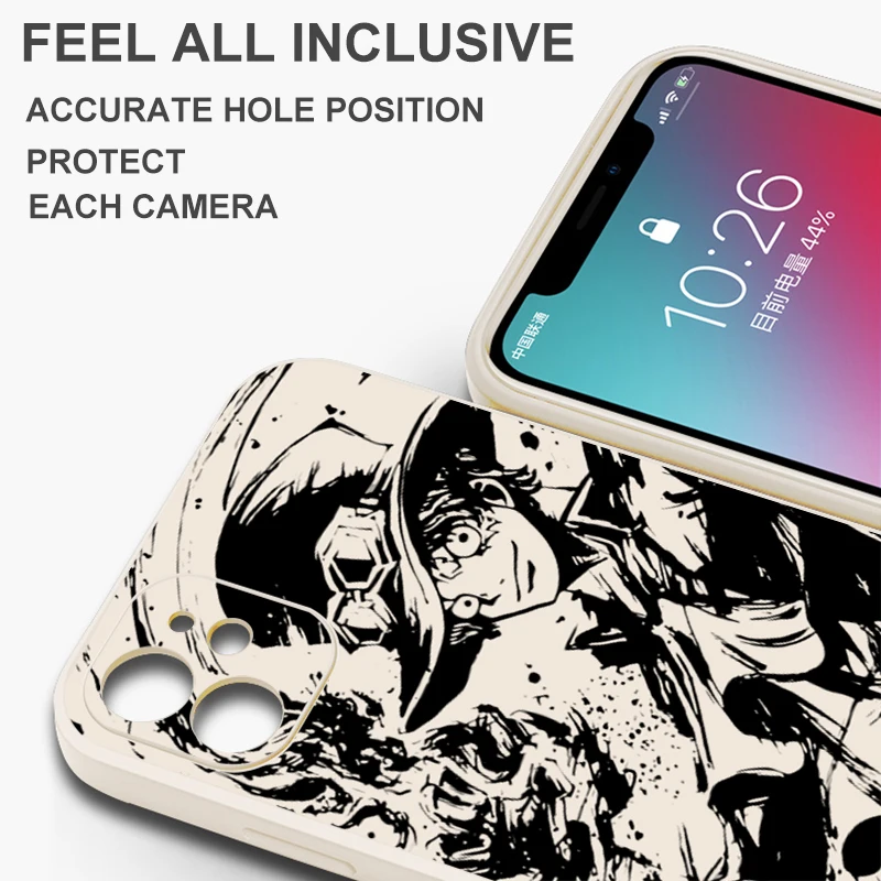 O-ONE PIECES Water Law Phone Case For iPhone 15 14 13 12 11 Pro X XR XS Max 15 14 Plus 13 12 Mini Coque Funda