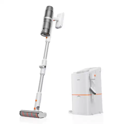 JONR VC12 Pro 무선 진공 청소기+클린 스테이션 자동 먼지 청소, 자동 충전