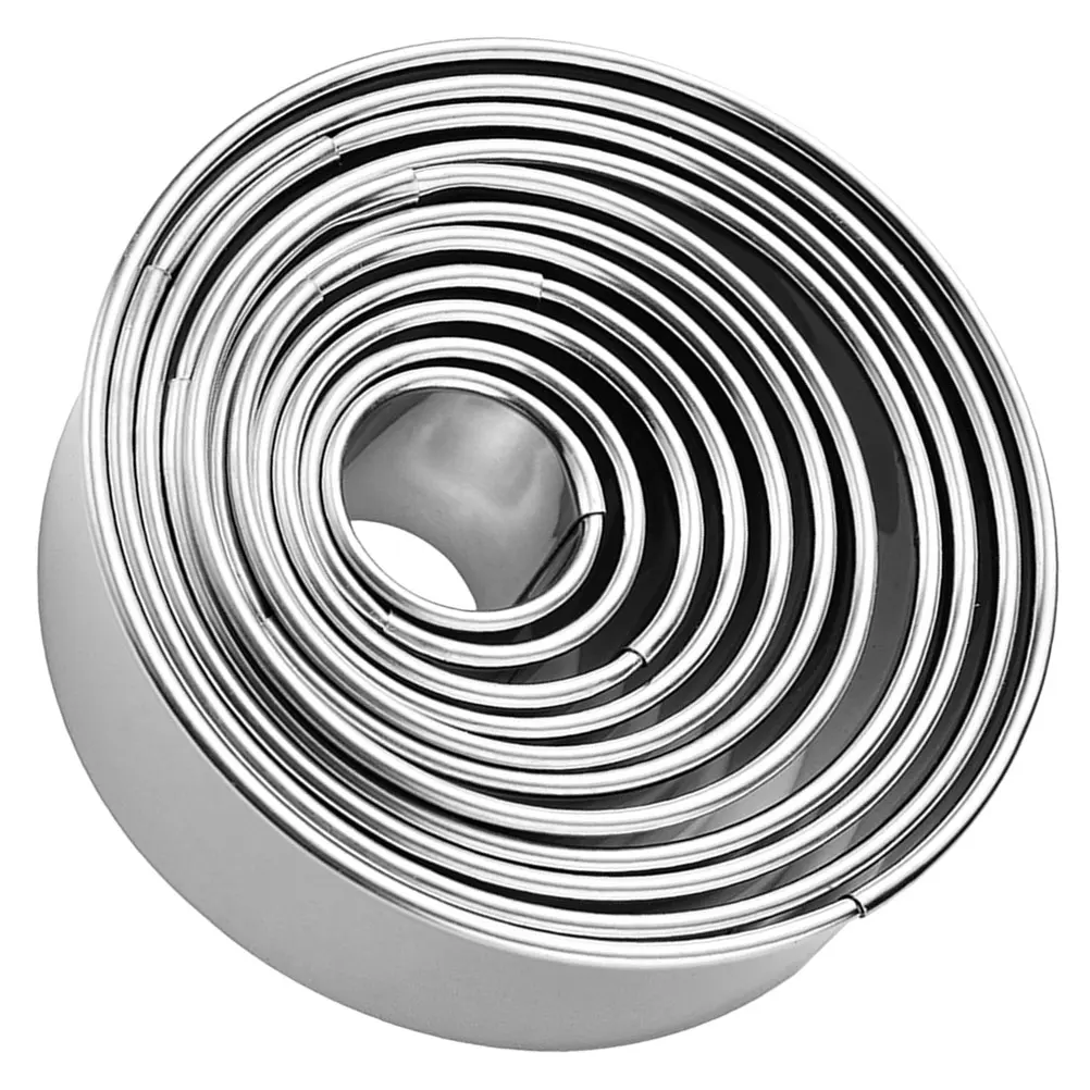 

1 Stainless Steel Round Baking Mold Kitchen Cake Mould Home Baking Accessories Cheese Cake Molds Reusable Easy Clean