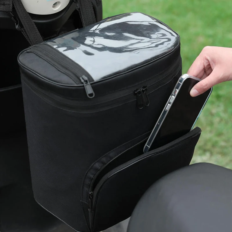 Electric Scooter Front And Rear Bags Electric Scooter Bag Waterproof Oxford Cloth Insulation Bag Motorcycle Daily Commuting Bag