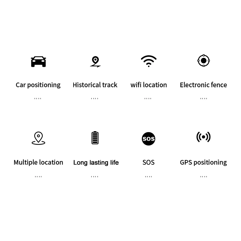 GF21 GPS Tracker Precise Positioning Mini CarTracker Universal Bike GPS Tracker for the Elderly Children