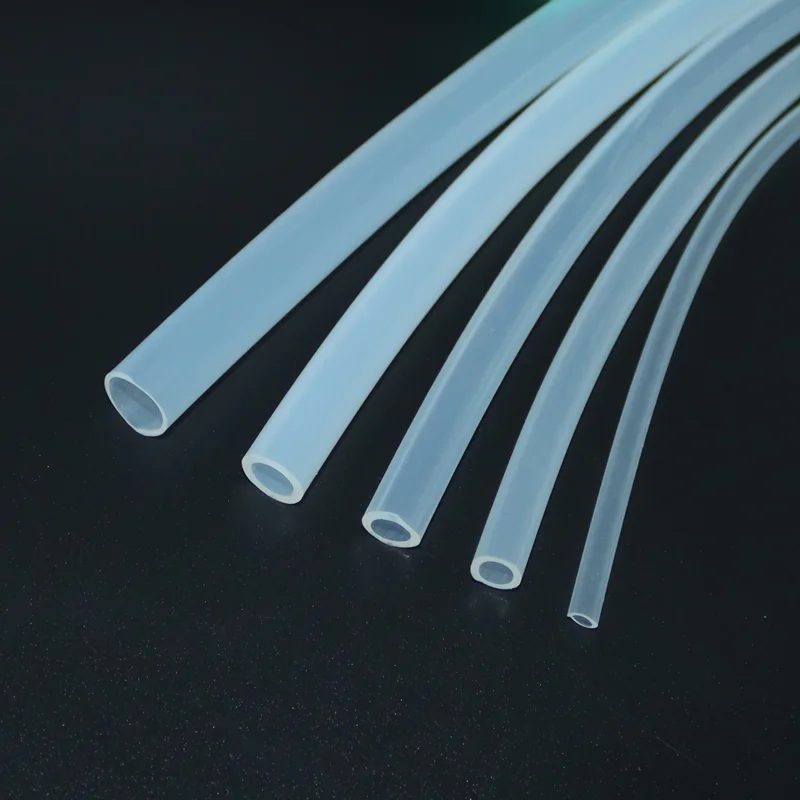 Food Grade Clear Transparent Soft Silicone Hose Tube 4 5 6 7 8 9 10 11 12 14 16 Nontoxic for Pump Aquarium Kitchen Faucet Garden