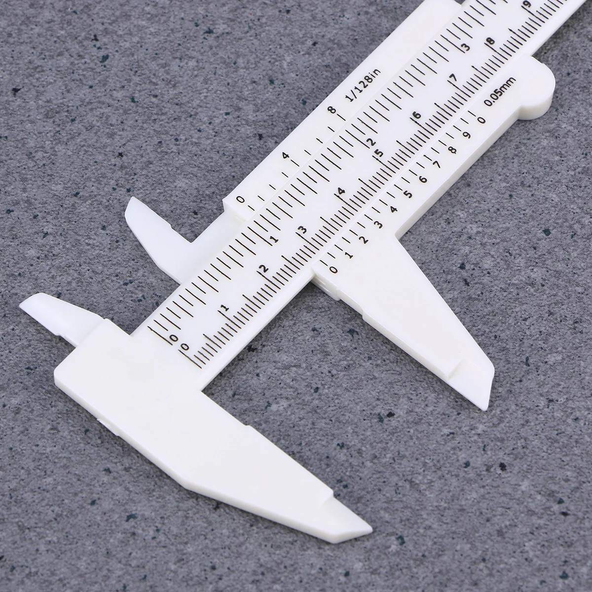 

150Mm Mini Plastic Caliper Lightweight Durable Measuring Tool For Internal External Step Depth Measurement Metric Gauge