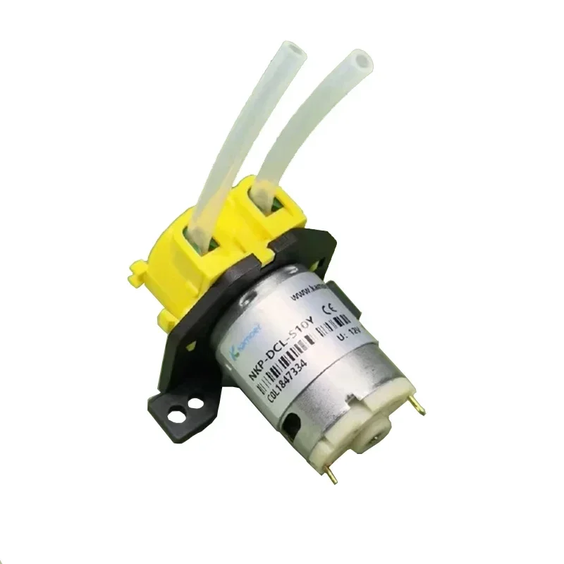 

DC 12V Mini Peristaltic Water Pump Dosing Pump Micro Self-priming Suction Liquid Direction Reversible Lab Metering Pump